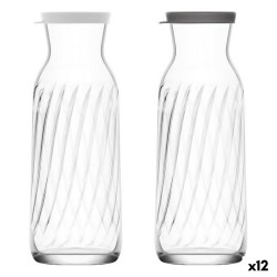 Bottiglia di Vetro LAV 1,2 L Con coperchio (12 Unità)