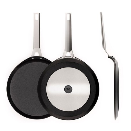 Padella per Crêpe Valira 4656/25 Ø 28 cm Nero Alluminio