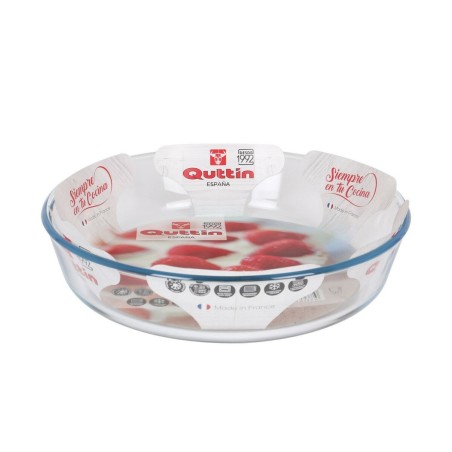 Pirofila da Forno Quttin   Vetro 2,3 L ø 26 x 5,9 cm (6 Unità)