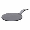 Vassoio per aperitivi Viejo Valle Nero Con maniglia Vetro Ø 23 x 37 cm (4 Unità)