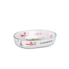 Pirofila da Forno Quttin   Vetro Ovale 600 ml 17,6 x 12,7 x 4 cm (6 Unità)