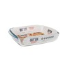 Pirofila da Forno Quttin   Vetro Rettangolare 1,9 L 28 x 19,9 x 5 cm (6 Unità)