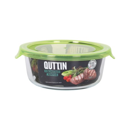 Porta pranzo Quttin Verde 650 ml 15 x 15 x 6,5 cm (6 Unità)