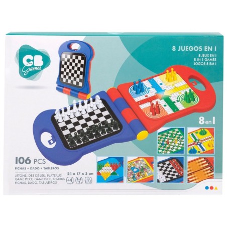 Gioco da Tavolo CB Games 24 x 3 x 17 cm Scacchi (105 Pezzi) (12 Unità)