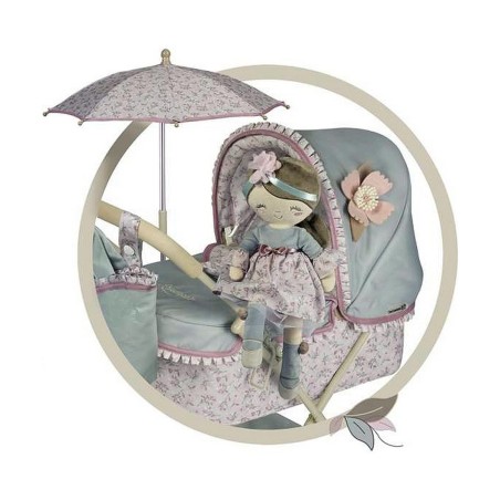Bambola di Stoffa Decuevas Provenza Custodia trasformabile in culla 36 cm Peluche