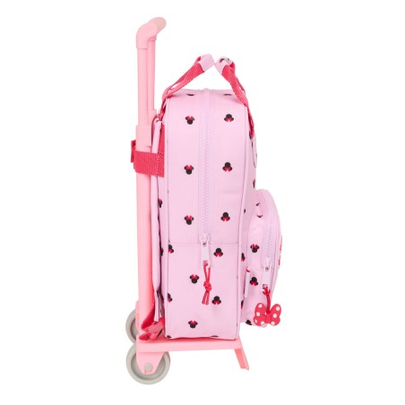 Trolley per la Scuola Minnie Mouse Naive Rosa 20 x 28 x 8 cm
