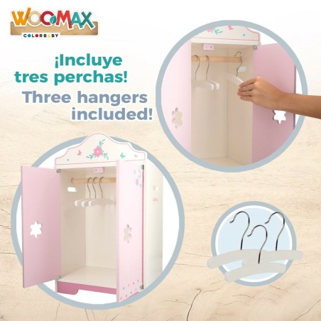 Armadio Woomax Bambole 34 x 55 x 23 cm