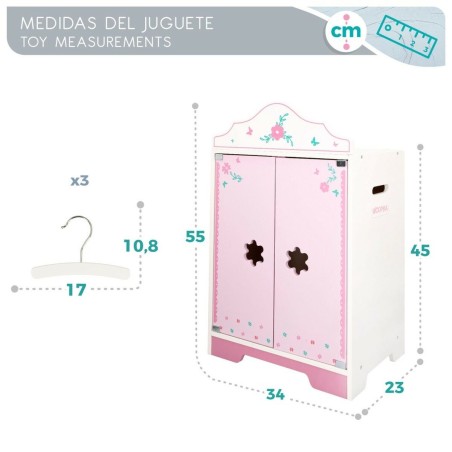 Armadio Woomax Bambole 34 x 55 x 23 cm