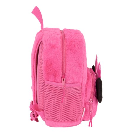Zaino Scuola Minnie Mouse Rosa 22 x 27 x 10 cm