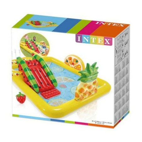 Piscina Gonfiabile per Bambini Intex 57158NP Frutta 244 x 191 x 91 cm Parco giochi