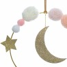 Decorazione da Parete Atmosphera Per bambini Luna Ø 21,5 x 3 cm
