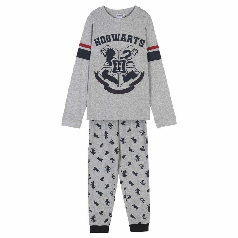 Pigiama Per bambini Harry Potter Grigio Pigiama Per bambini Harry Potter Grigio