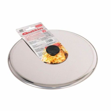 Coperchio per tortilla Quttin 144933 Ø 31 cm 31 x 31 x 4 cm Acciaio inossidabile (6 Unità)