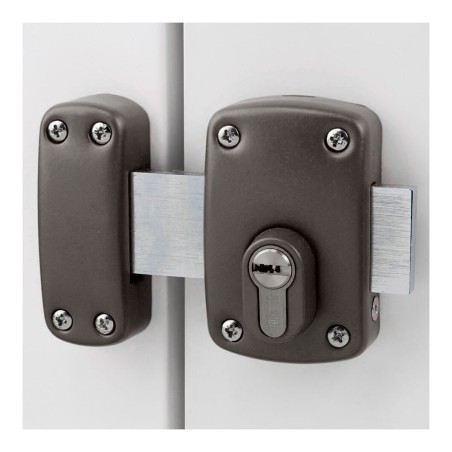 Chiavistello di sicurezza IFAM X5 Acciaio Sovrapporre