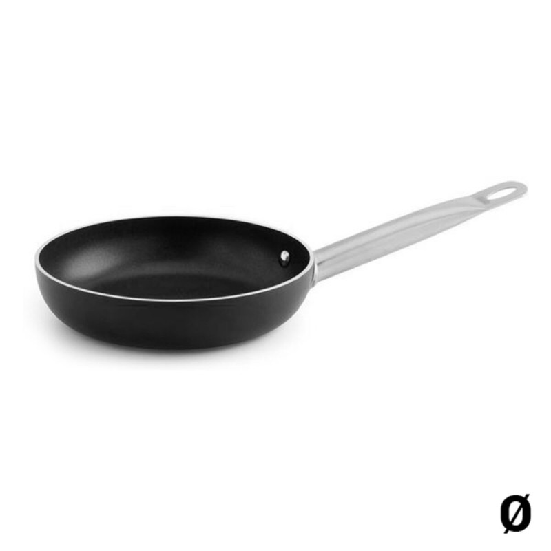 Padella antiaderente Quid Pro Chef Nero Metallo Acciaio Padella antiaderente Quid Pro Chef Nero Metallo Acciaio
