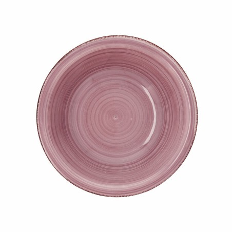 Insalatiera Quid Vita Peoni Ceramica Rosa (6 Unità) (Pack 6x)