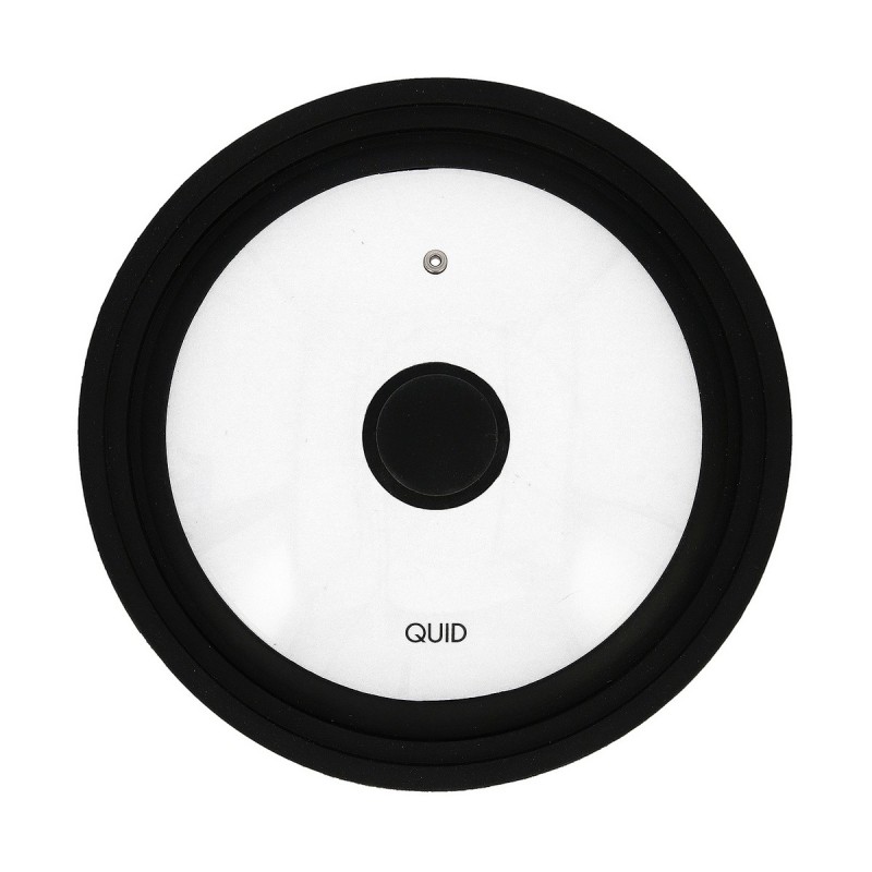 Coperchio per Pentola Quid Ebano Nero Vetro Ø 28 cm