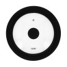 Coperchio per Pentola Quid Ebano Nero Vetro Ø 28 cm