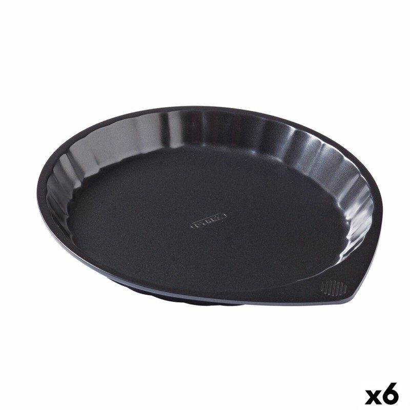 Stampo per Torte Pyrex Magic Nero Metallo Piano Rotondo Ø 27 cm 6 Unità Stampo per Torte Pyrex Magic Nero Metallo Piano Rotondo Ø 27 cm 6 Unità