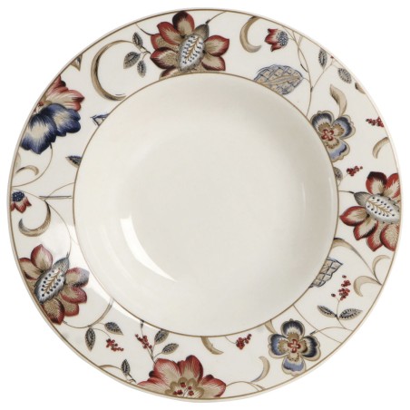Piatto Fondo Queen´s By Churchill Jacobean Floreale Ceramica servizio di piatti 22,8 cm (6 Unità)