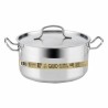 Casseruola con coperchio Quid Azzero Acciaio inossidabile