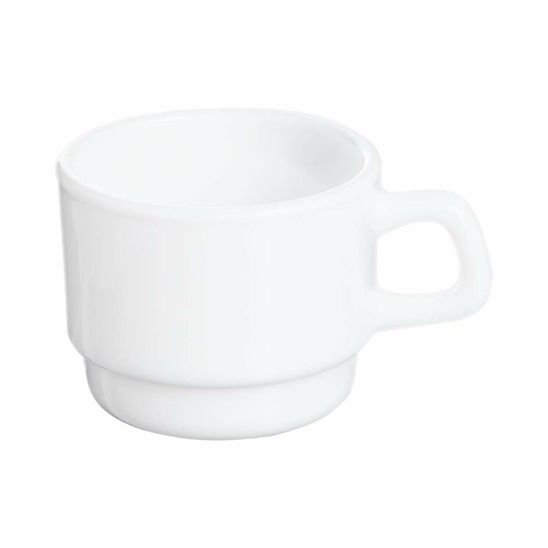 Tazza Arcoroc Restaurant Bianco Vetro 130 ml Tazza Arcoroc Restaurant Bianco Vetro 130 ml