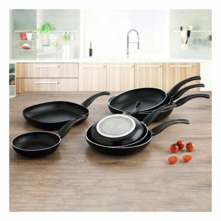 Padella antiaderente Quid Hydra Nero Metallo Bachelite