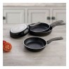 Padella antiaderente Quid Honey Nero Metallo