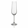 Calice da champagne Belia Bohemia Trasparente Vetro 6 Unità (20 cl)