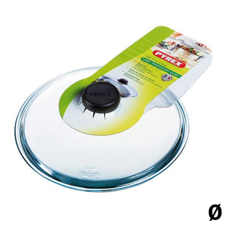 Coperchio per Pentola Pyrex All For One Trasparente Vetro Coperchio per Pentola Pyrex All For One Trasparente Vetro