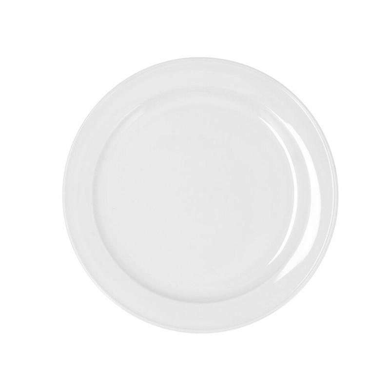 Piatto da pranzo Bidasoa Glacial Ala Estrch Bianco Ceramica (6 Unità) (Pack 6x) Piatto da pranzo Bidasoa Glacial Ala Estrch Bianco Ceramica (6 Unità) (Pack 6x)