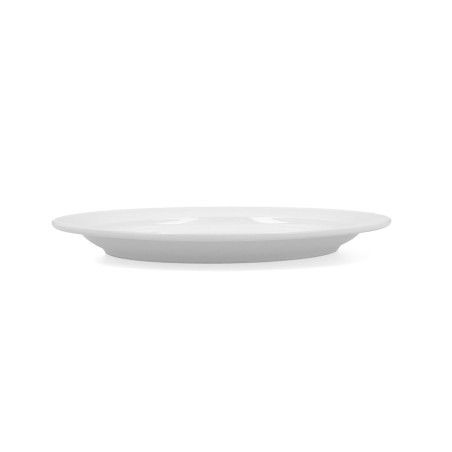 Piatto da pranzo Bidasoa Glacial Ala Estrch Bianco Ceramica (6 Unità) (Pack 6x)