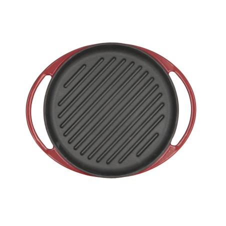 Griglia Bidasoa Ferro Fuso Rosso (25 cm)