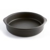 Teglia Quid Barro Lux Nero Ceramica Ø 22 cm (12 Unità)