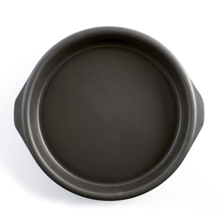 Teglia Quid Barro Lux Nero Ceramica Ø 26 cm (6 Unità)