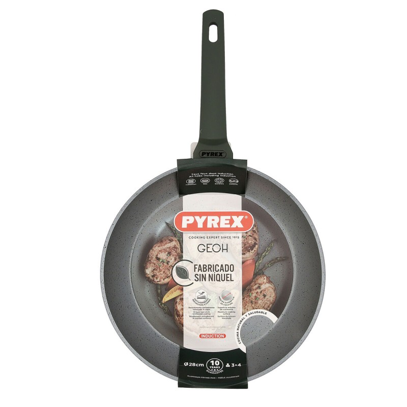 Padella antiaderente Pyrex Geoh Alluminio Forgiato 28 cm Padella antiaderente Pyrex Geoh Alluminio Forgiato 28 cm