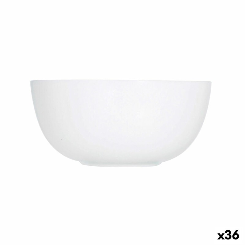 Insalatiera Luminarc Diwali Bianco Vetro 12 cm (36 Unità) Insalatiera Luminarc Diwali Bianco Vetro 12 cm (36 Unità)