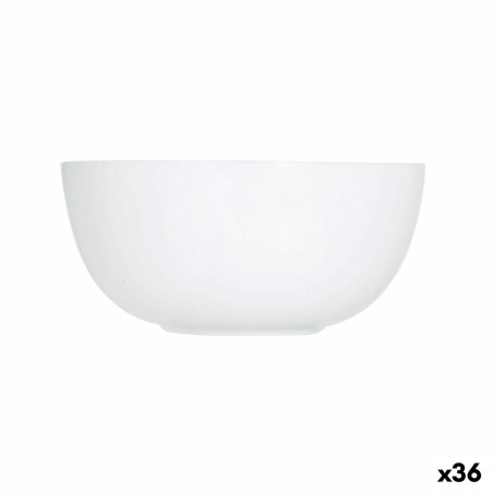 Insalatiera Luminarc Diwali Bianco Vetro 12 cm (36 Unità)