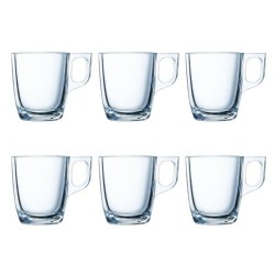 Set di Tazze da Caffè Luminarc Nuevo Trasparente Vetro 90 ml 6 Pezzi