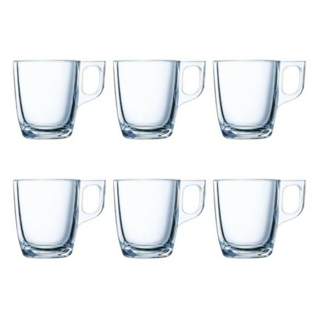 Set di Tazze da Caffè Luminarc Nuevo Trasparente Vetro 90 ml 6 Pezzi
