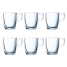Set di Tazze da Caffè Luminarc Nuevo Trasparente Vetro 90 ml 6 Pezzi