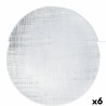 Sotto Piatto Bidasoa Ikonic Trasparente Vetro Ø 28 cm (6 Unità) (Pack 6x)