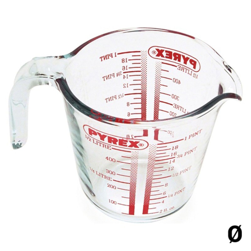 Caraffa Dosatrice Pyrex Classic Vidrio Trasparente Vetro Caraffa Dosatrice Pyrex Classic Vidrio Trasparente Vetro