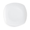 Piatto da pranzo Quid Novo Vinci Bianco Ceramica Ø 26,6 cm 26,6 cm (6 Unità) (Pack 6x)
