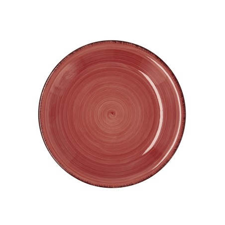 Piatto da Dolce Quid Vita Ceramica Rosso (19 cm) (12 Unità)