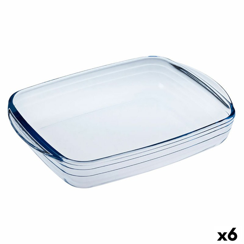 Stampo Rettangolare Ô Cuisine Ocuisine Vidrio Trasparente Vetro 23 x 15 x 5 cm Rettangolare (6 Unità) Stampo Rettangolare Ô Cuisine Ocuisine Vidrio Trasparente Vetro 23 x 15 x 5 cm Rettangolare (6 Unità)