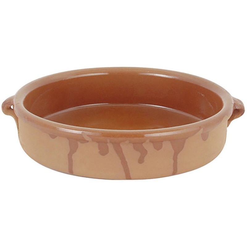 Teglia Barro Clasico Marrone Ceramica Ø 28 cm (3 Unità) Teglia Barro Clasico Marrone Ceramica Ø 28 cm (3 Unità)