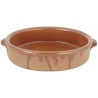 Teglia Barro Clasico Marrone Ceramica Ø 28 cm (3 Unità)