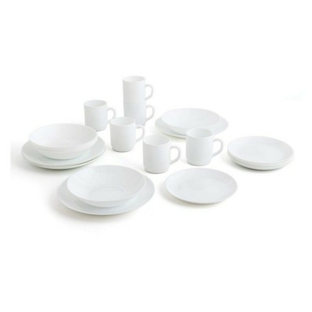 Servizio di Piatti Luminarc Zelie Bianco Multicolore Vetro 25 x 20 x 19 cm 24 Pezzi (24 pcs)