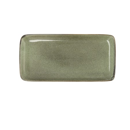 Teglia da Cucina Bidasoa Ikonic Verde Ceramica 28 x 14 cm (Pack 4x)